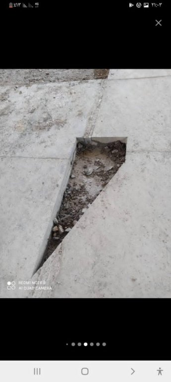 برش بتن در کارخانه جات و شرکتها با کاتر